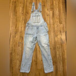 Forever 21 overalls mens large light wash country farmer gardener cowboy western
